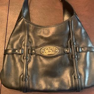 Gucci black leather 85th Anniversary bag